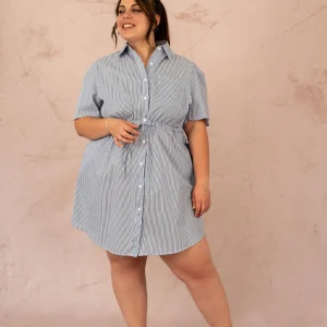 Robe chemise rayé - Robe Marina